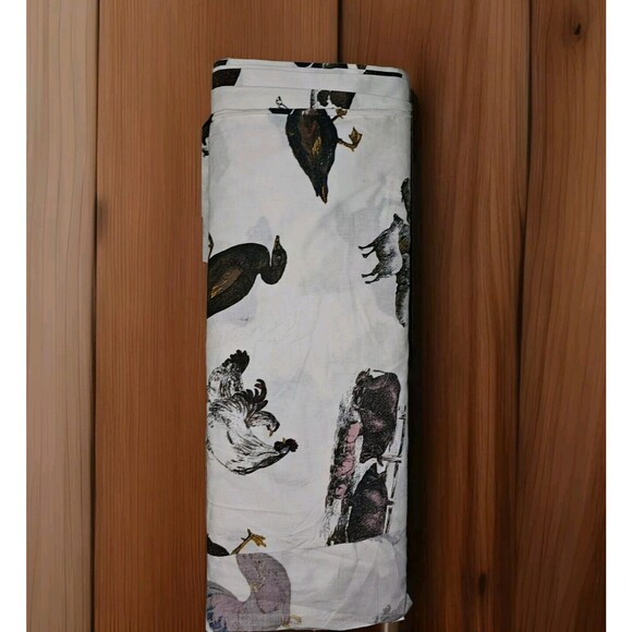 Farm Animal Fabric 6.5 Yards Country Cottagecore Farm Sewing Material - Picture 6 of 11